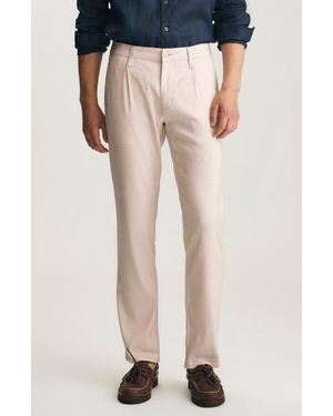 Mavi Will Pleated Linen Blend Pants - Multicolor