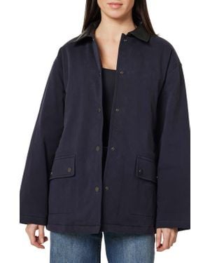 Habitual Stretch Twill Barn Jacket - Blue