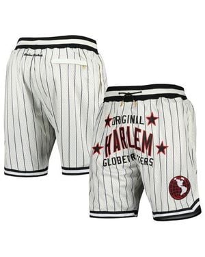 RINGS AND CRWNS Harlem Globetrotters Triple Double Swingman Shorts - Gray