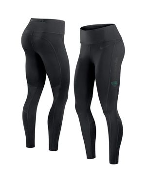 Nike Jacksonville Jaguars Edge Wordmark Performance Leggings - Black