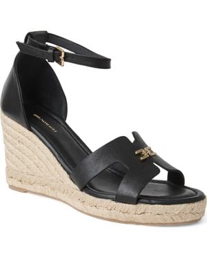 Bruno Magli Dina Ankle Strap Wedge Sandal - Blue