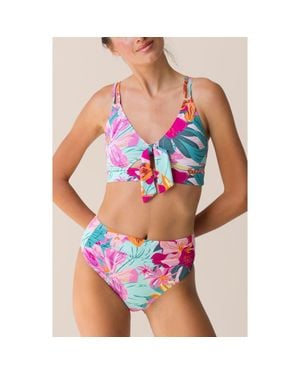 Nanis High Tide Bralette Swim Top - Multicolor