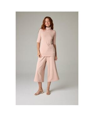 eavolu® Baikal Eco-Luxe Fleece Crop Pant - Gray