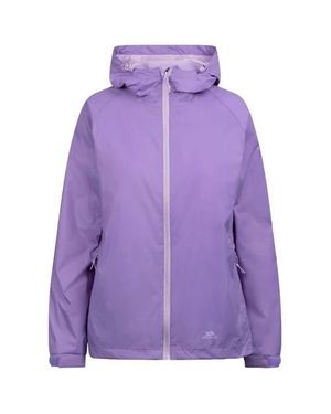 Trespass Tayah Ii Waterproof Jacket - Purple