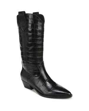 Nordstrom Georgia Leather Boot - Black