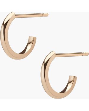 AUrate New York Huggies Earrings - Metallic