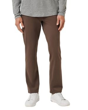 Travis Mathew Legacy Stretchknit Flat Front Chinos - Gray