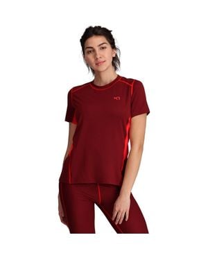 Kari Traa Sval T-Shirt - Red
