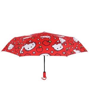Sanrio,Hello Kitty Apples Allover Print Umbrella - Red