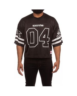 ICECREAM Slushie Mesh Jersey T-Shirt - Black