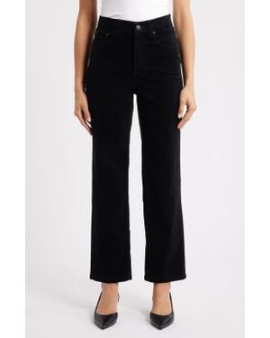 Spanx '90S Straight Leg Corduroy Pants - Blue