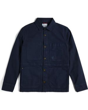Topo Utility Jacket - Blue