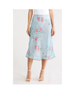 Bella Venice The Lawson Floral Skirt - Blue