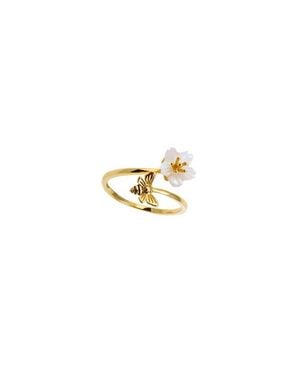 Arte Nova Jewellery Bee Ring - Metallic
