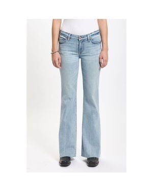 DAZE Lowkey Bootcut Jeans - Blue