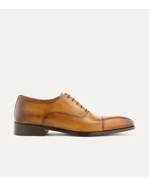Ace Marks Griffin Cap Toe Oxford - Brown