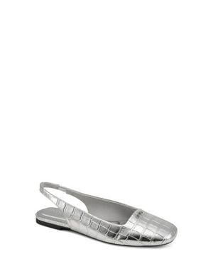 DKNY Darrow Slingback Flat - White