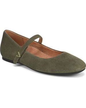 Vionic Alameda Mary Jane Flat - Green