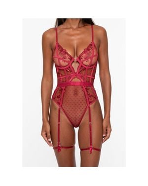 One Empire Béatrice Bodysuit - Red