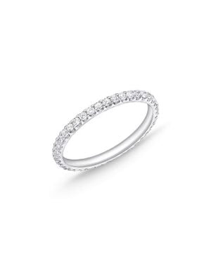 Memoire Odessa Diamond Eternity Band Ring - White