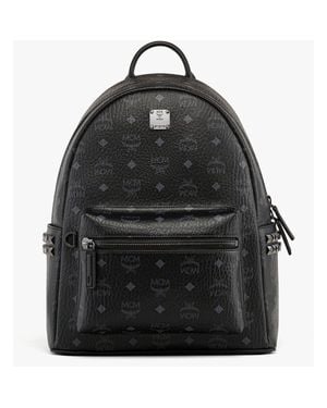MCM Small Stark Side Studs Backpack - Black