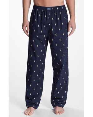 Polo Ralph Lauren Cotton Lounge Pants - Blue