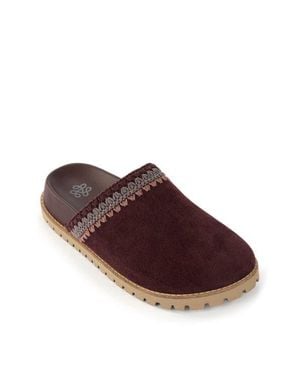 The Sak Bolinas Lug Sole Clog - Red