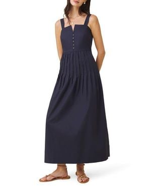 Splendid Maggie Sleeveless Maxi Dress - Blue