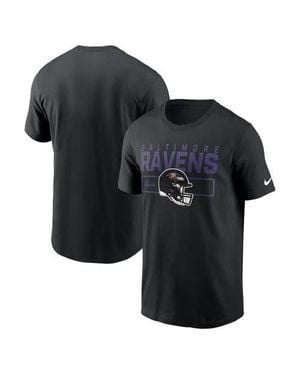 Nike Baltimore Ravens Primetime Helmet Essential T-Shirt - Black