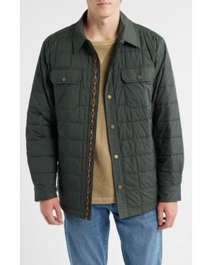 Pendleton Arroyo Quilted Shirt Jacket - Black