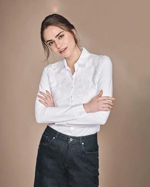 Anne Fontaine Vianey Stylish Shirt - White