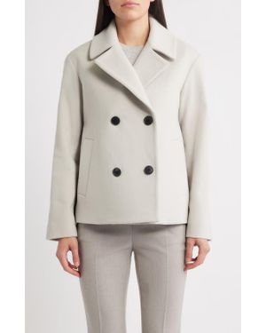 Fleurette Jane Wool Peacoat - Natural