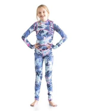 TUTUBLUE Girls' Full-Body One-Piece Swimsuit - Blue