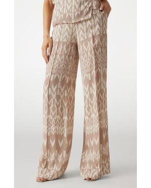 Marciano Britney Straight Leg Pants - Natural