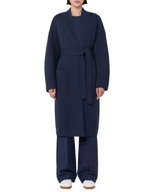 MM by Max Mara Diletta Tie Waist Jacket - Blue