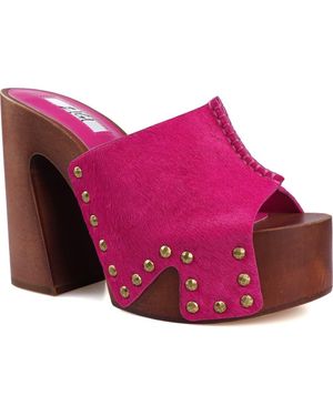 Zigi Yama Platform Slide Sandal - Pink