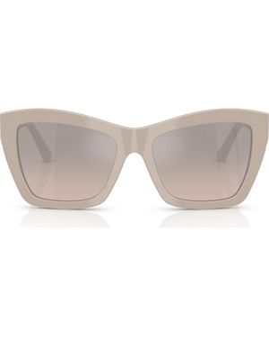 Jimmy Choo 54Mm Cat Eye Sunglasses - Gray