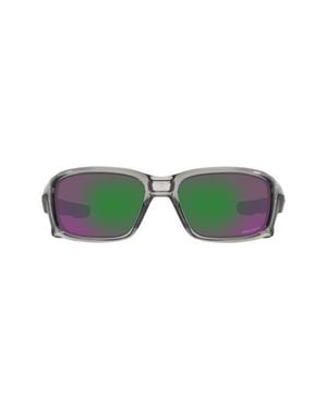 Oakley Straightlink 61Mm Prizm Sunglasses - Green