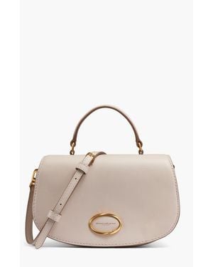 Donna Karan Madras Mini Crossbody Bag - Natural