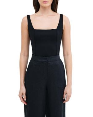 MARCELLA Anya Crop Camisole - Black