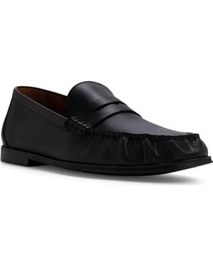 ALDO Mikah Leather Penny Loafer - Black
