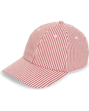 Treasure & Bond Stripe Baseball Cap - Pink