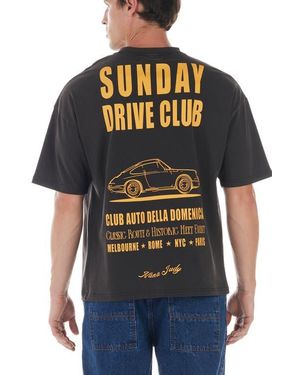 NANA JUDY Drive Club T-Shirt - Black