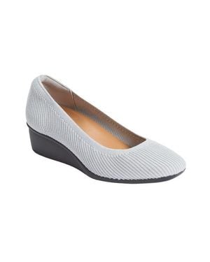 Comfortview The Rowen Slip On Pump - White