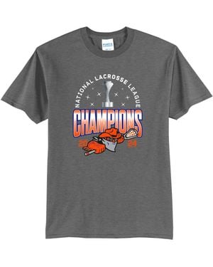 ADPRO Sports Youth Buffalo Bandits 2024 Nll Cup Champions T-Shirt - Gray