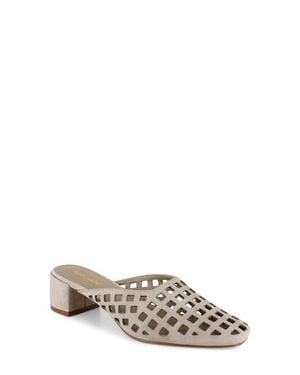 Splendid Ria Geo Cutout Mule - White