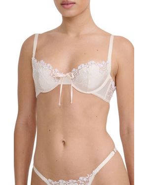 KAT THE LABEL Saskia Underwire Bra - Pink