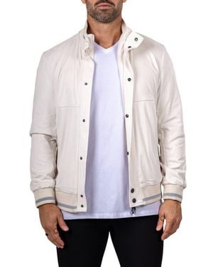 Maceoo Bomber Jacket - Gray