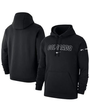Nike Colorado Buffaloes Coach Prime Club Fleece Hoodie - Black