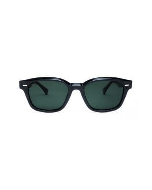 Raen Carby 53Mm Polarized Round Sunglasses - Green